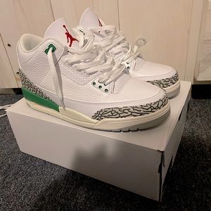 Lucky Green Retro Jordan 3s
